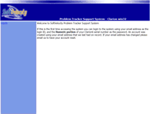 Tablet Screenshot of problemtracker.softvelocity.com